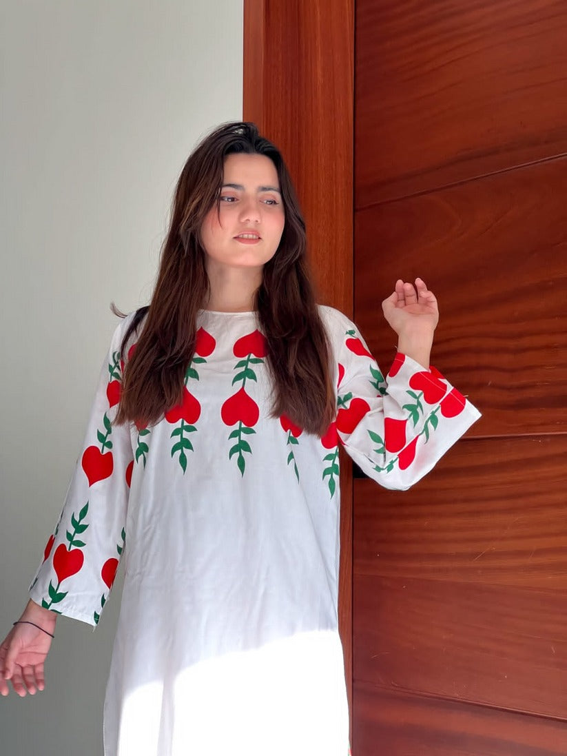 Red Dove Lawn 2Pc Suit