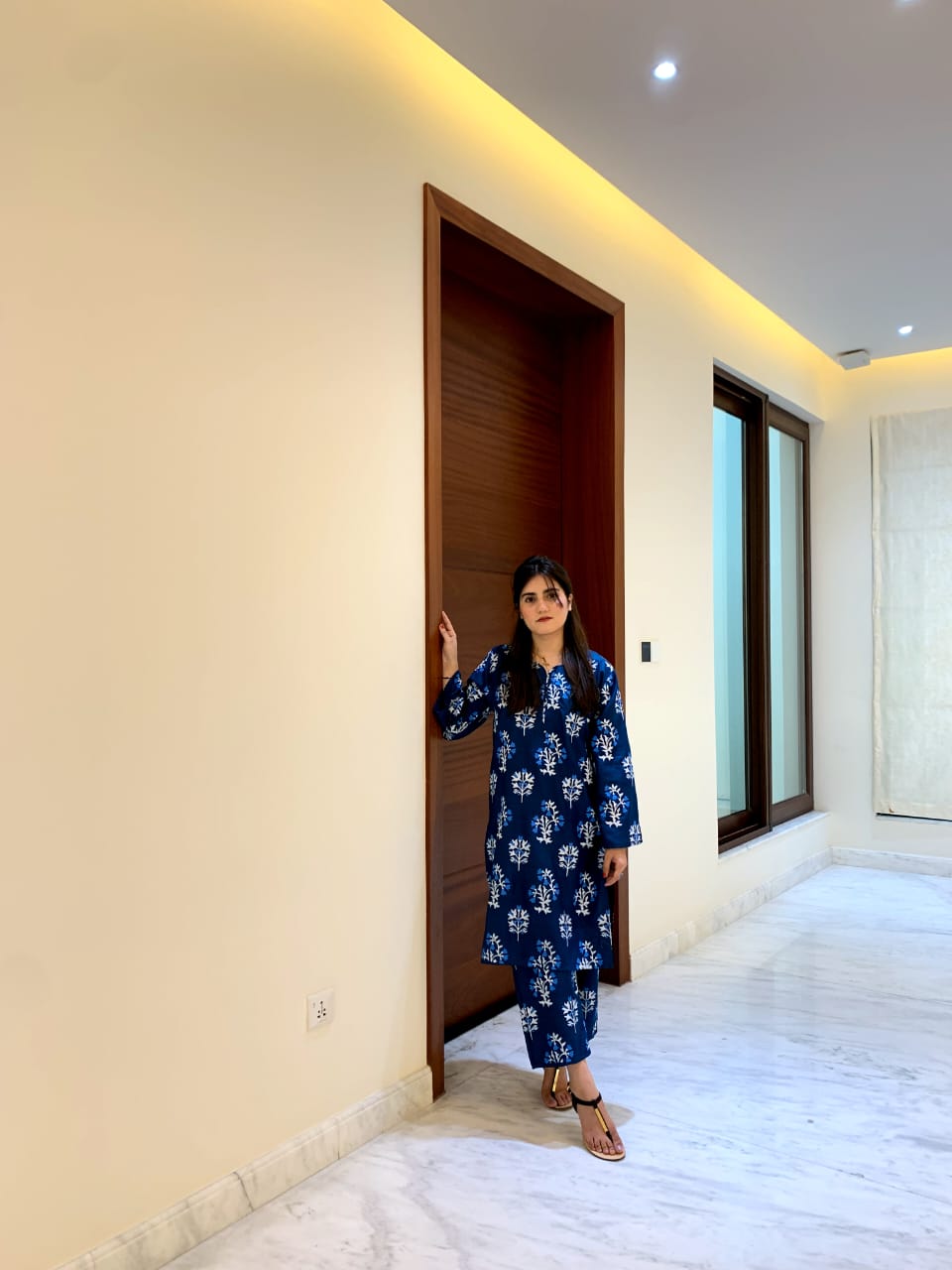 Patel Flower Lawn 2pc Suit