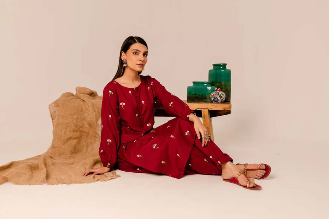 Patel Embroidery 2Pc