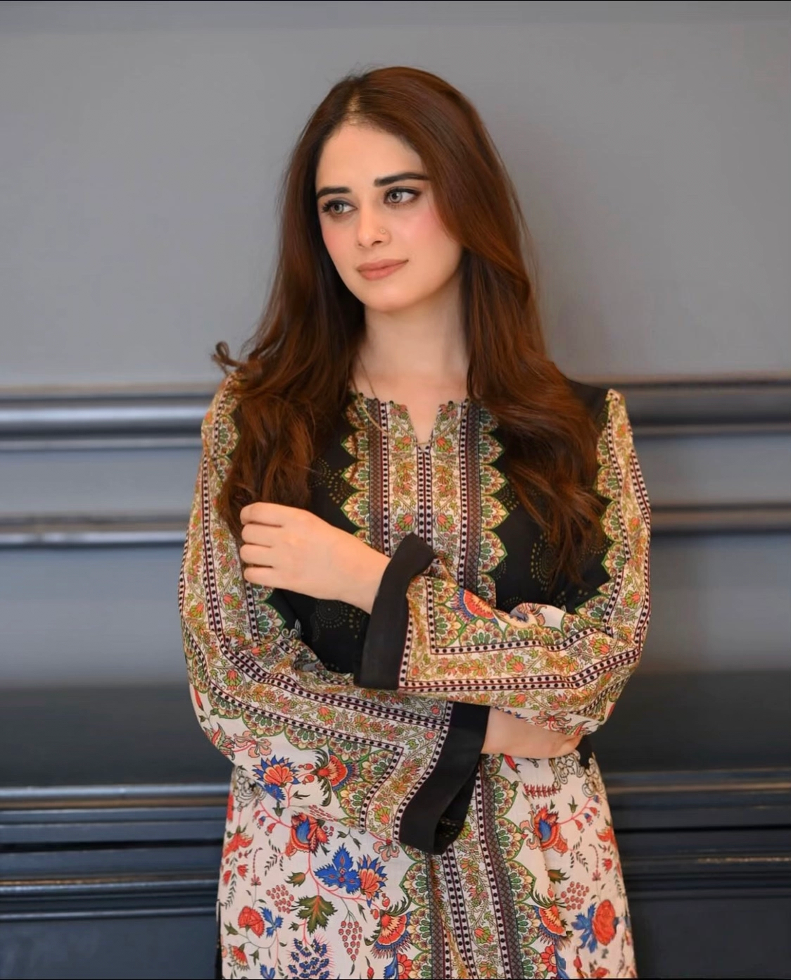 Digital Printed 2pc Co-Ord Set (Pret) - 103