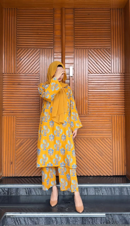 Patel Flower Lawn 2pc Suit