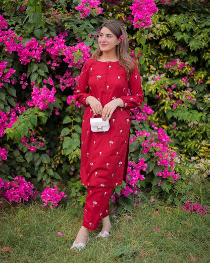 Patel Embroidery 2Pc