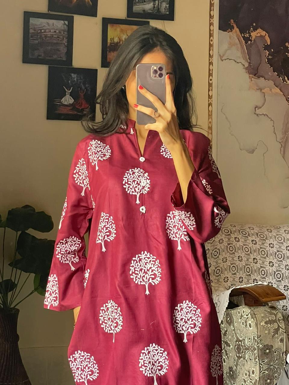 Tree Design 2pcs suit
