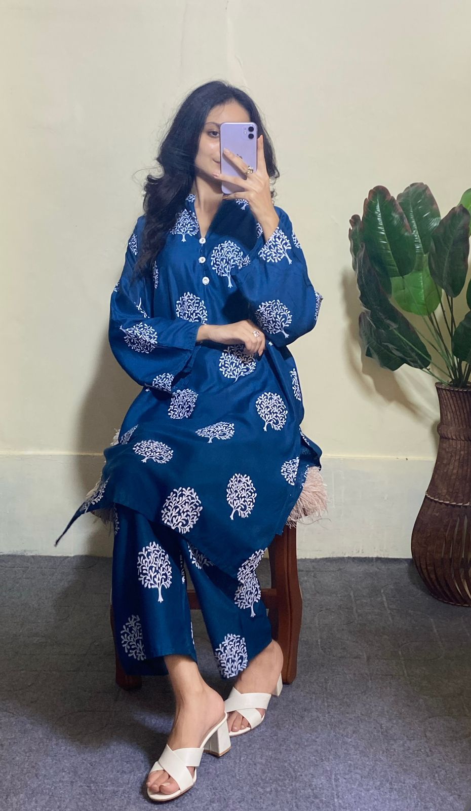 Tree Design 2pcs suit