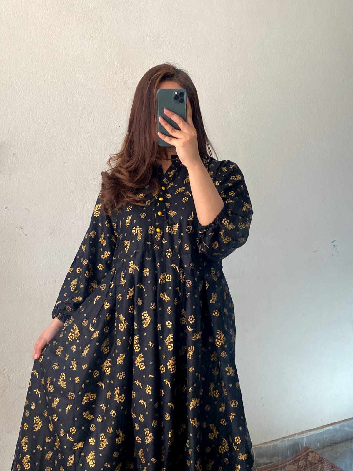 Fancy Long Frock Lawn 2pcs